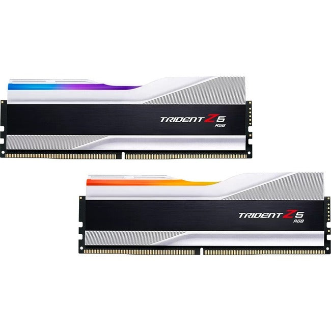 G.SKILL Trident Z RGB RAM Module for Motherboard, Desktop PC - 64 GB (2 x 32GB) - DDR5-6000/PC5-48000 DDR5 SDRAM - 6000 MHz - CL32 - 1.40 V G.SKILL Trident Z RGB RAM Module for Motherboard, Desktop PC - 64 GB (2 x 32GB) - DDR5-6000/PC5-48000 DDR5 SDRAM - 6000 MHz - CL32 - 1.40 V